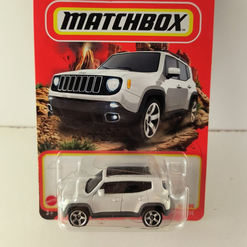 B21 matchbox 19 jeep renegade with shipping protector b21